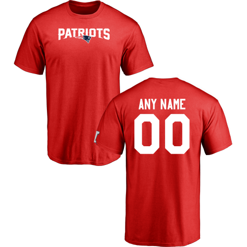 Men New England Patriots Design-Your-Own Short Sleeve Custom NFL T-Shirt->nfl t-shirts->Sports Accessory
